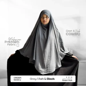 Gray/Ash & Black